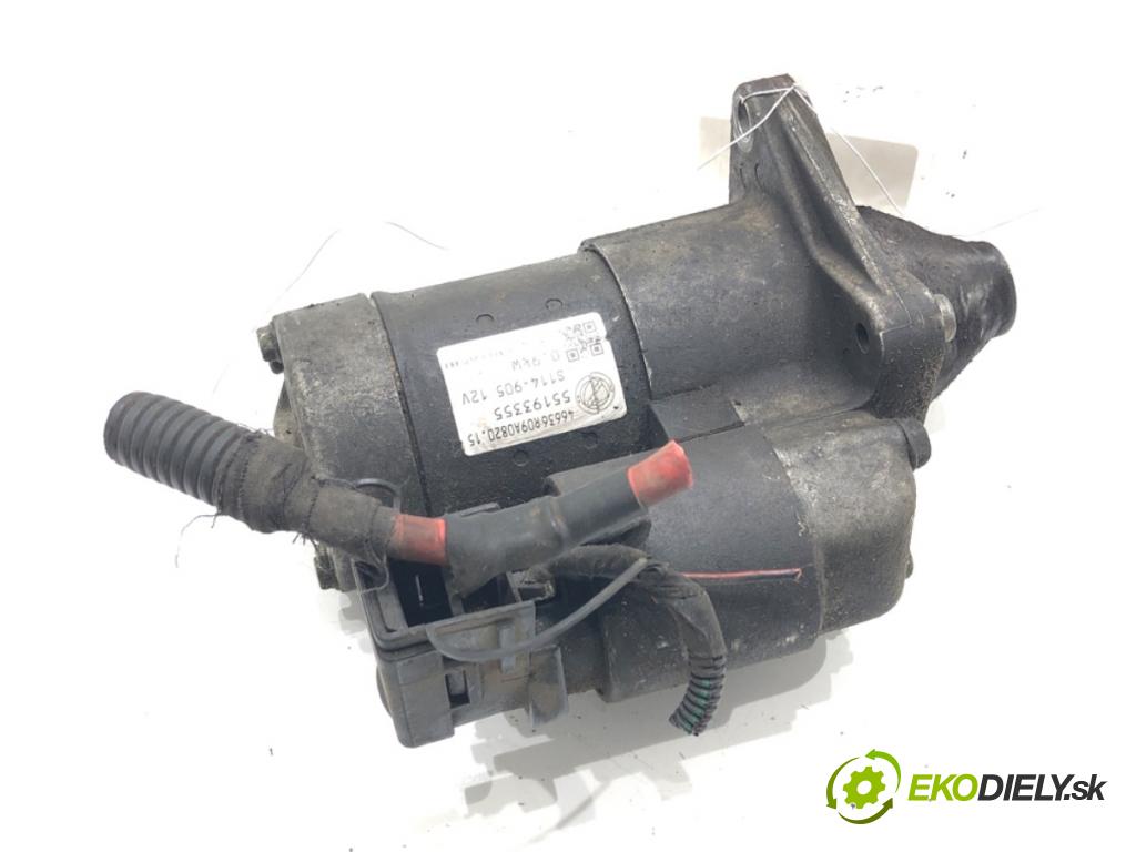 FIAT GRANDE PUNTO (199_) 2005 - 2022    1.2 48 kW [65 KM] benzyna 2005 - 2022  Štartér 55193355 (Štartér)