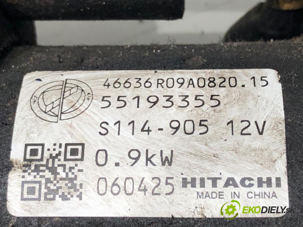 FIAT GRANDE PUNTO (199_) 2005 - 2022    1.2 48 kW [65 KM] benzyna 2005 - 2022  Štartér 55193355 (Štartér)
