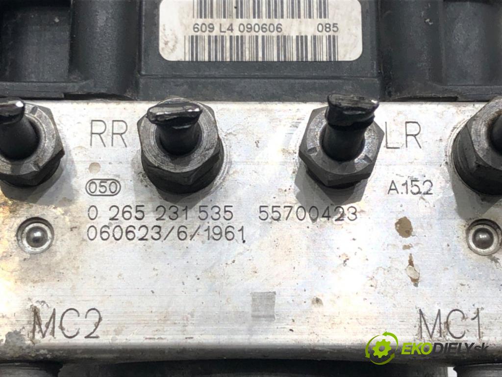 FIAT GRANDE PUNTO (199_) 2005 - 2022    1.2 48 kW [65 KM] benzyna 2005 - 2022  pumpa ABS 0265231535 (Pumpy brzdové)