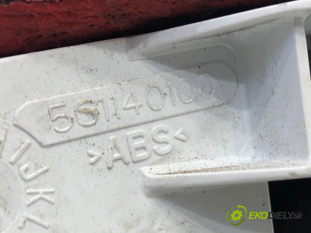 FIAT GRANDE PUNTO (199_) 2005 - 2022    1.2 48 kW [65 KM] benzyna 2005 - 2022  Panel ovládania kúrenia 561140100 (Prepínač/spínač/tlačidlo a ovládač kúrenia)