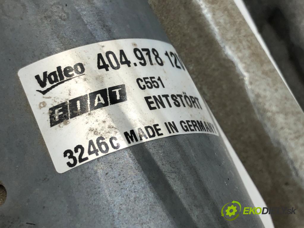 FIAT GRANDE PUNTO (199_) 2005 - 2022    1.2 48 kW [65 KM] benzyna 2005 - 2022  Mechanizmus stieračov predný 404978 (Motorček stieračov predné)