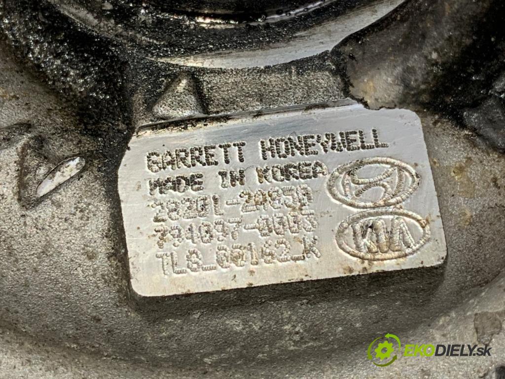 HYUNDAI ix35 (LM, EL, ELH) 2009 - 2022    1.7 CRDi 85 kW [116 KM] olej napędowy 2010 - 2022  turbo 28201-2A850 (Turbodúchadla (kompletní))