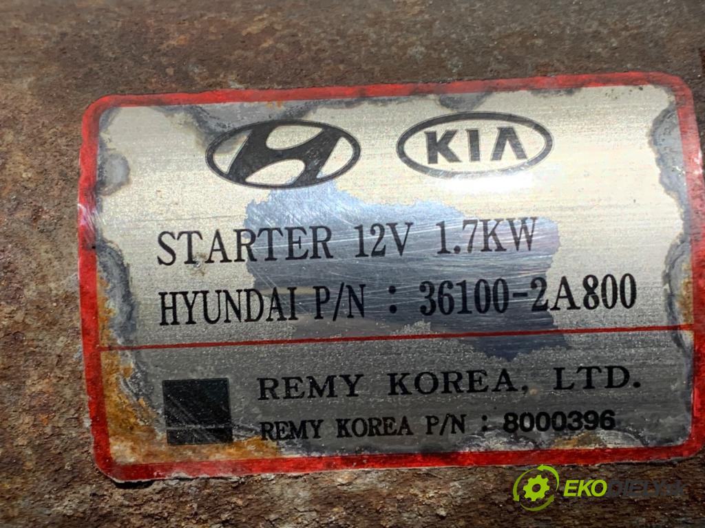 HYUNDAI ix35 (LM, EL, ELH) 2009 - 2022    1.7 CRDi 85 kW [116 KM] olej napędowy 2010 - 2022  Štartér 36100-2A800 (Štartér)