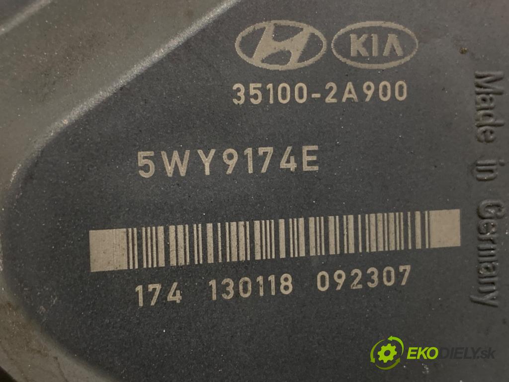 HYUNDAI ix35 (LM, EL, ELH) 2009 - 2022    1.7 CRDi 85 kW [116 KM] olej napędowy 2010 - 2022  Škrtiaca klapka 35100-2A900 (Škrtiaca klapka)
