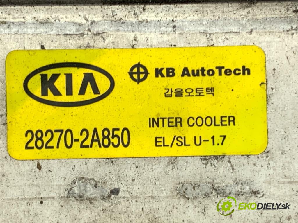 HYUNDAI ix35 (LM, EL, ELH) 2009 - 2022    1.7 CRDi 85 kW [116 KM] olej napędowy 2010 - 2022  intercooler 28270-2A850 (Chladiče nasávaného vzduchu (intercoolery))