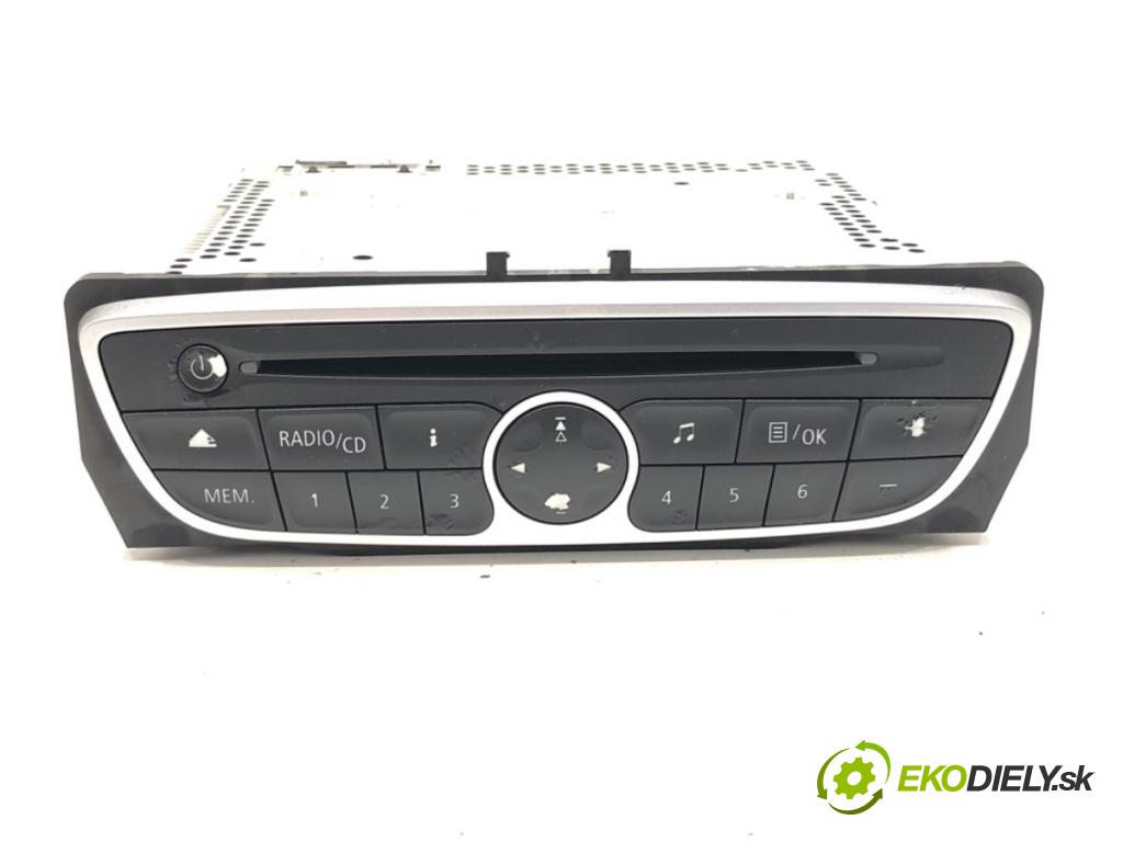 RENAULT MEGANE III Grandtour (KZ0/1) 2008 - 2022    1.4 TCe (KZ0F, KZ1V) 96 kW [130 KM] benzyna 2009 - 2022  RADIO 281150030RT (Audio zariadenie)