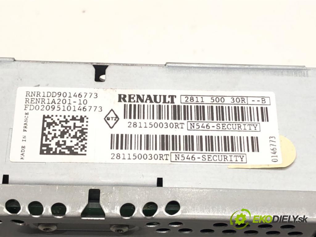 RENAULT MEGANE III Grandtour (KZ0/1) 2008 - 2022    1.4 TCe (KZ0F, KZ1V) 96 kW [130 KM] benzyna 2009 - 2022  RADIO 281150030RT (Audio zariadenie)