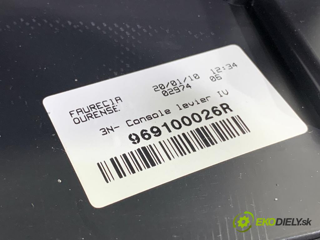 RENAULT MEGANE III Grandtour (KZ0/1) 2008 - 2022    1.4 TCe (KZ0F, KZ1V) 96 kW [130 KM] benzyna 2009 - 2022  Tunel stredový 969100026R (Stredový tunel / panel)