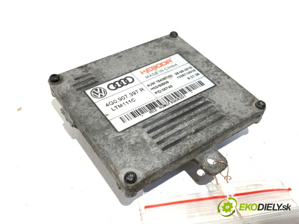 AUDI A3 (8V1, 8VK) 2012 - 2020    2.0 TFSI 140 kW [190 KM] benzyna 2016 - 2017  Menič XENON 4G0907397R (Riadiaca jednotka xenónu)