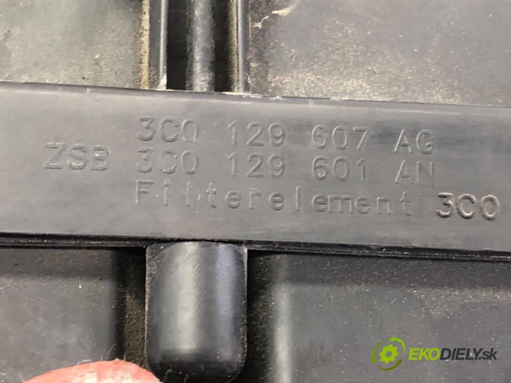 AUDI A4 B7 (8EC) 2004 - 2008    1.9 TDI 85 kW [116 KM] olej napędowy 2004 - 2008  Obal filtra vzduchu 3C0129607AG (Obal filtra vzduchu)