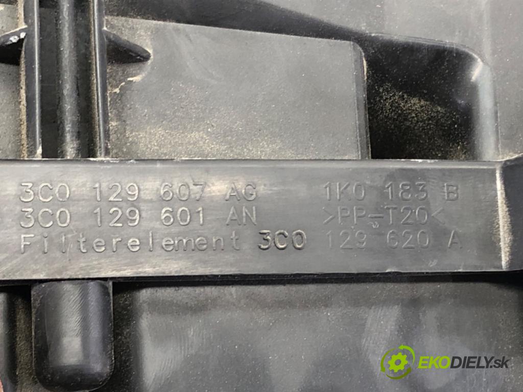 AUDI A4 B7 (8EC) 2004 - 2008    1.9 TDI 85 kW [116 KM] olej napędowy 2004 - 2008  Obal filtra vzduchu 3C0129607AG (Obal filtra vzduchu)
