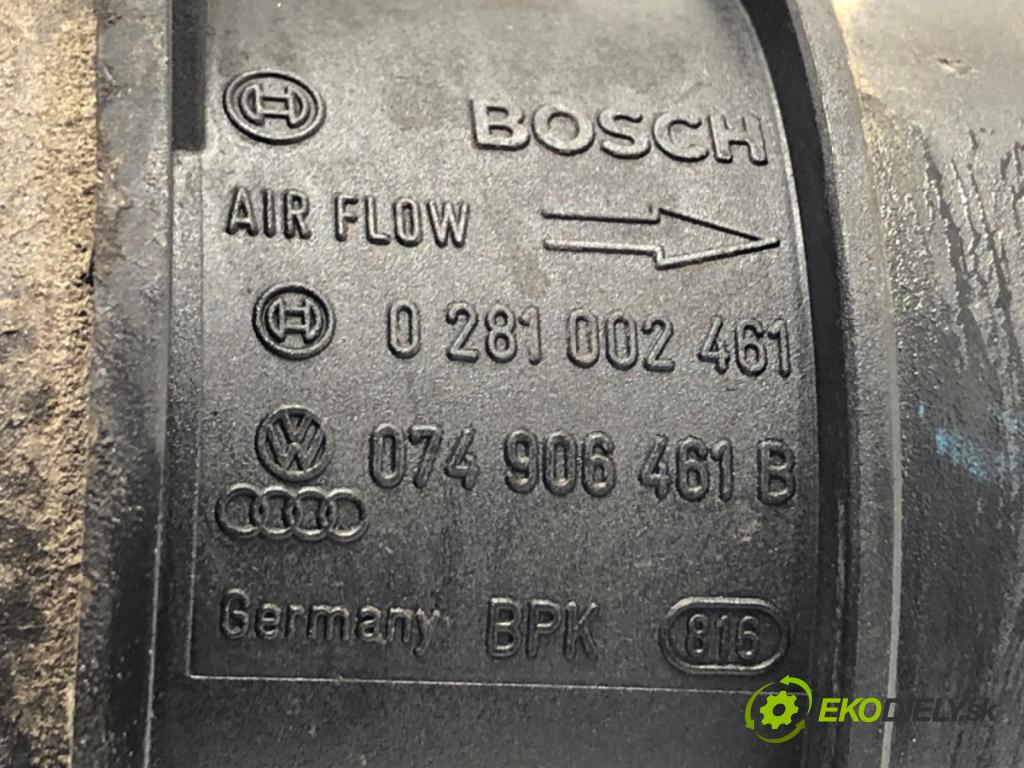AUDI A4 B7 (8EC) 2004 - 2008    1.9 TDI 85 kW [116 KM] olej napędowy 2004 - 2008  Váha vzduchu 074906461B 0281002461 (Váha vzduchu)