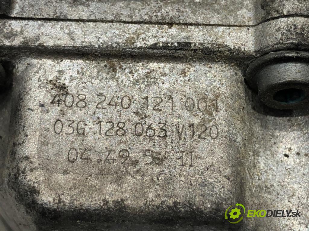 AUDI A4 B7 (8EC) 2004 - 2008    1.9 TDI 85 kW [116 KM] olej napędowy 2004 - 2008  Škrtiaca klapka 03G128063V120 (Škrtiaca klapka)
