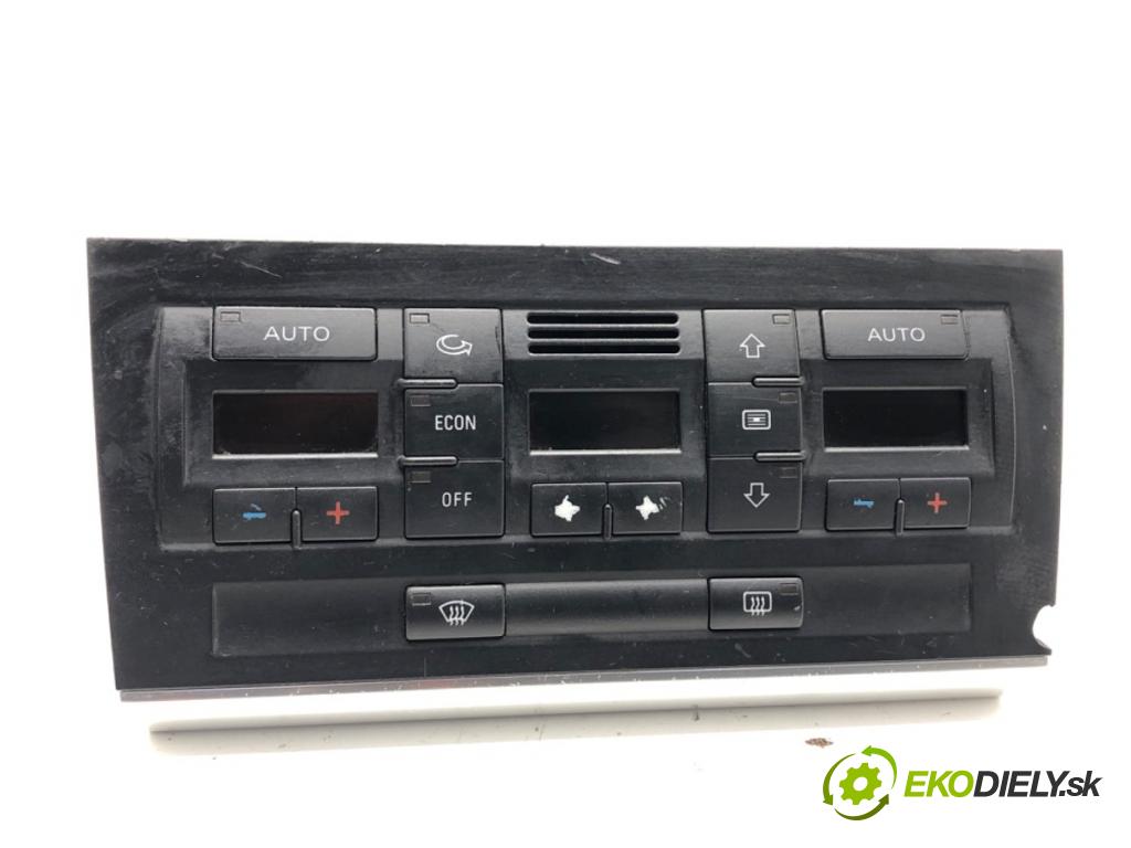AUDI A4 B7 (8EC) 2004 - 2008    1.9 TDI 85 kW [116 KM] olej napędowy 2004 - 2008  Panel ovládania kúrenia 8E0820043AJ (Prepínacie páčky pod volantom)