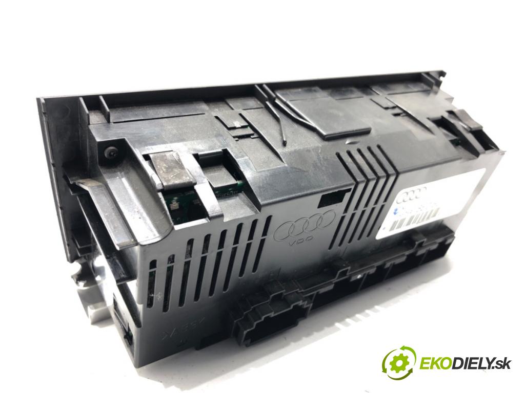AUDI A4 B7 (8EC) 2004 - 2008    1.9 TDI 85 kW [116 KM] olej napędowy 2004 - 2008  Panel ovládania kúrenia 8E0820043AJ (Prepínacie páčky pod volantom)