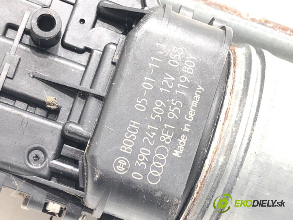 AUDI A4 B7 (8EC) 2004 - 2008    1.9 TDI 85 kW [116 KM] olej napędowy 2004 - 2008  Mechanizmus stieračov predný 8E1955023D (Motorček stieračov predné)