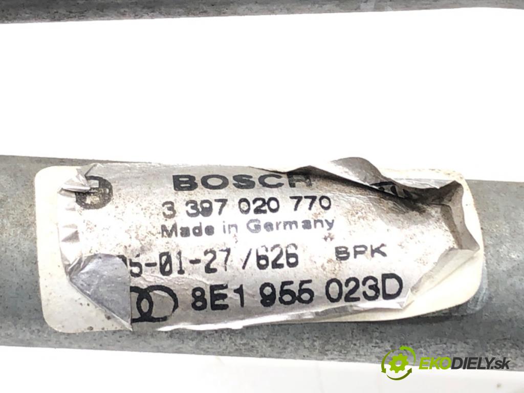 AUDI A4 B7 (8EC) 2004 - 2008    1.9 TDI 85 kW [116 KM] olej napędowy 2004 - 2008  Mechanizmus stieračov predný 8E1955023D (Motorček stieračov predné)