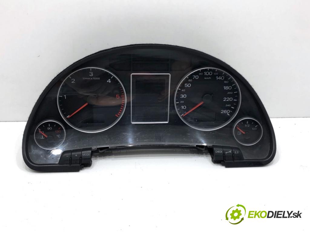 AUDI A4 B7 (8EC) 2004 - 2008    1.9 TDI 85 kW [116 KM] olej napędowy 2004 - 2008  Prístrojovka 8E0920931B (Prístrojová doska, displej)