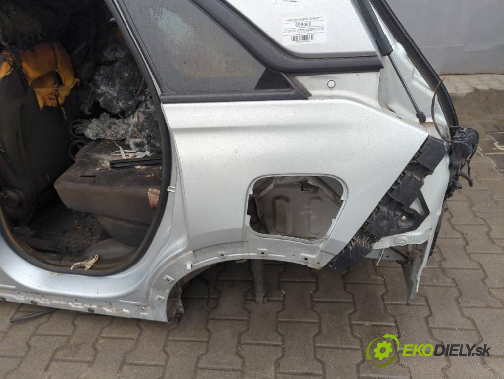 OPEL CROSSLAND X / CROSSLAND (P17, P2QO) 2017 - 2022    1.2 (75) 81 kW [110 KM] benzyna 2017 - 2022  KAROSERIA ČTVRŤÁK blatník zadní část levý pravý práh střecha PODŁUŻNICA levý pravý