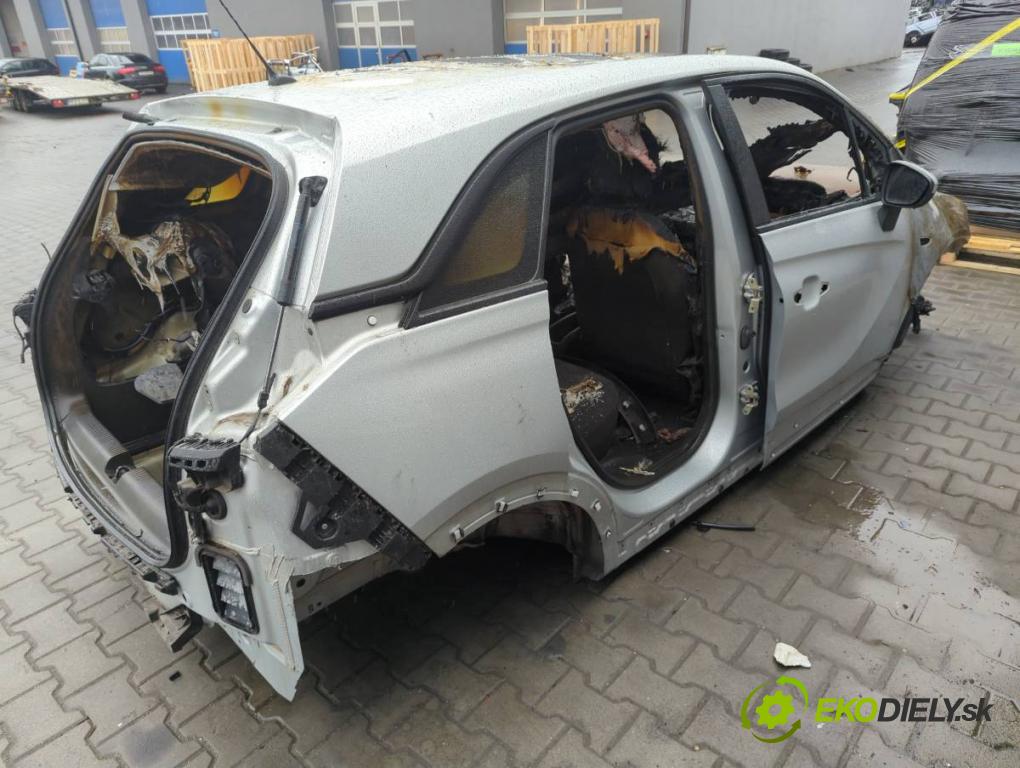 OPEL CROSSLAND X / CROSSLAND (P17, P2QO) 2017 - 2022    1.2 (75) 81 kW [110 KM] benzyna 2017 - 2022  KAROSERIA ČTVRŤÁK blatník zadní část levý pravý práh střecha PODŁUŻNICA levý pravý