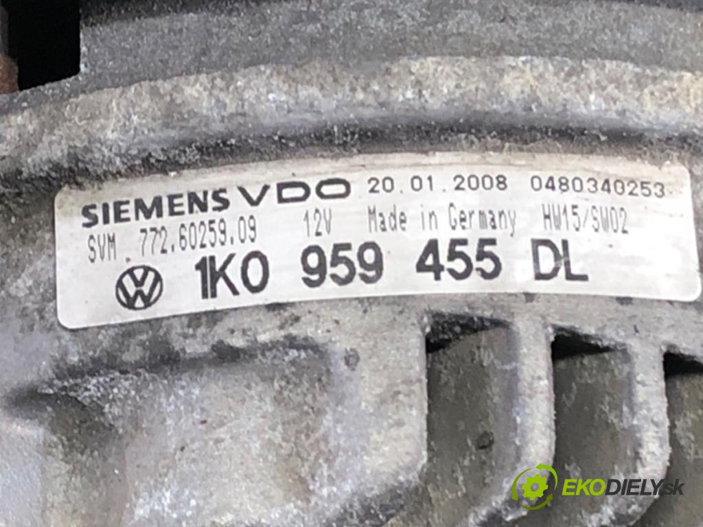 VW PASSAT B6 Variant (3C5) 2005 - 2011    2.0 TDI 103 kW [140 KM] olej napędowy 2005 - 2009  ventilátor chladiče 1KO959455DL (Ventilátory)