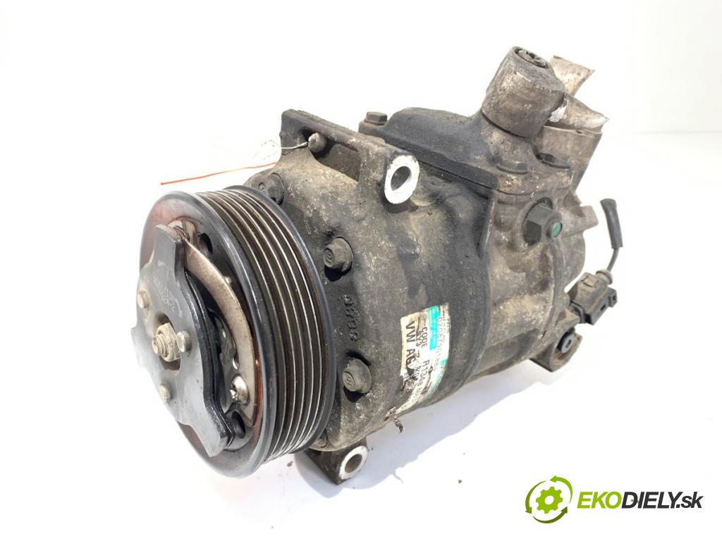 VW PASSAT B6 Variant (3C5) 2005 - 2011    2.0 TDI 103 kW [140 KM] olej napędowy 2005 - 2009  Kompresor klimatizácie 1K0820959F (Kompresor klimatizácie)