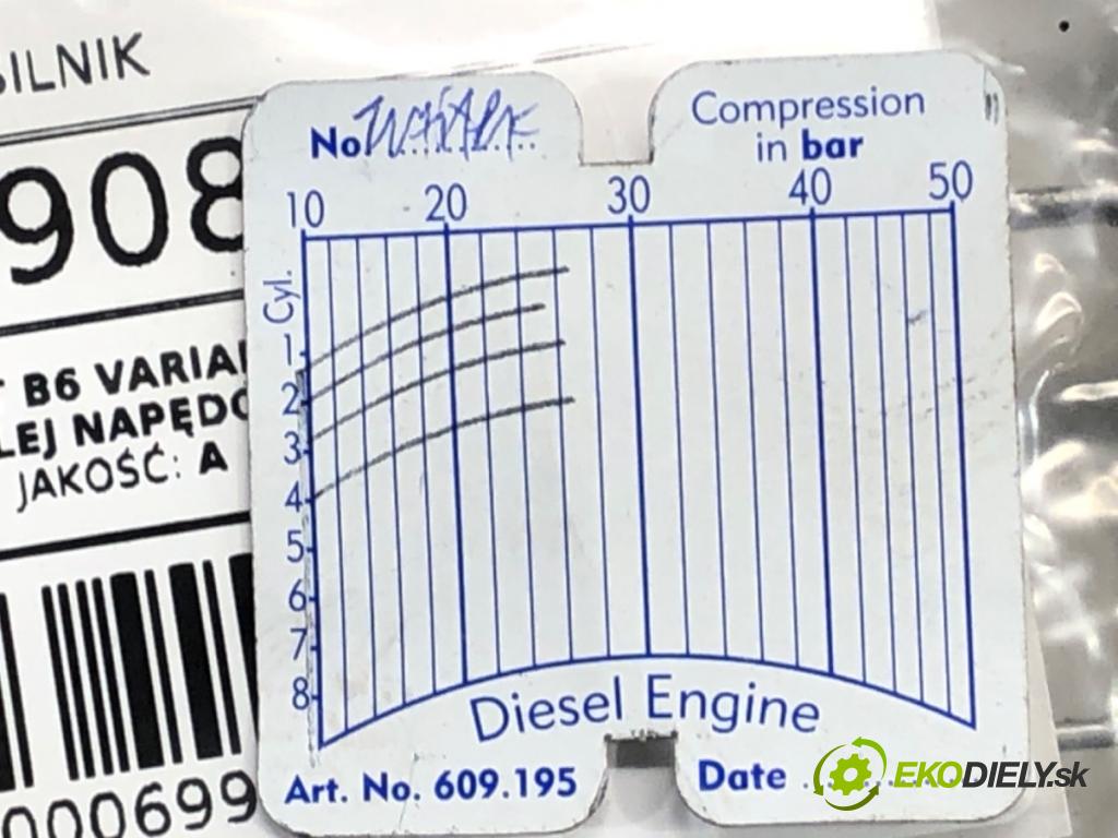 VW PASSAT B6 Variant (3C5) 2005 - 2011    2.0 TDI 103 kW [140 KM] olej napędowy 2005 - 2009  motor BKP (Motor)