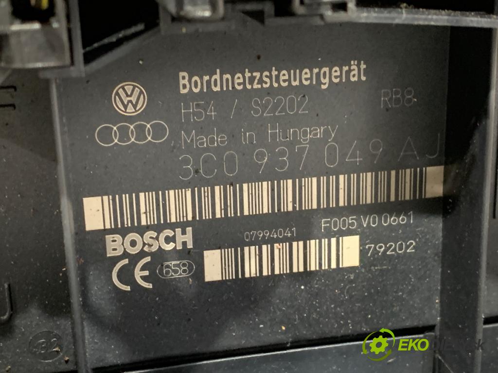 VW PASSAT B6 Variant (3C5) 2005 - 2011    2.0 TDI 103 kW [140 KM] olej napędowy 2005 - 2009  Modul BORDNETZ 3C0937049AJ (Ostatné)