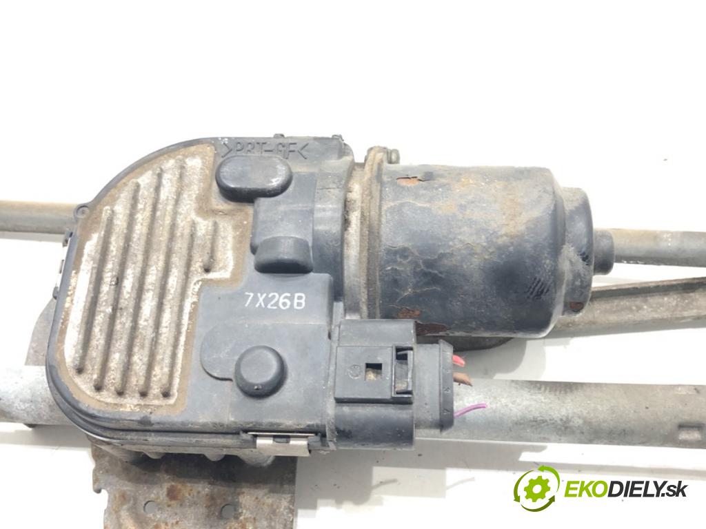 VW PASSAT B6 Variant (3C5) 2005 - 2011    2.0 TDI 103 kW [140 KM] olej napędowy 2005 - 2009  Mechanizmus stieračov predný 3C1955023E (Motorček stieračov predné)