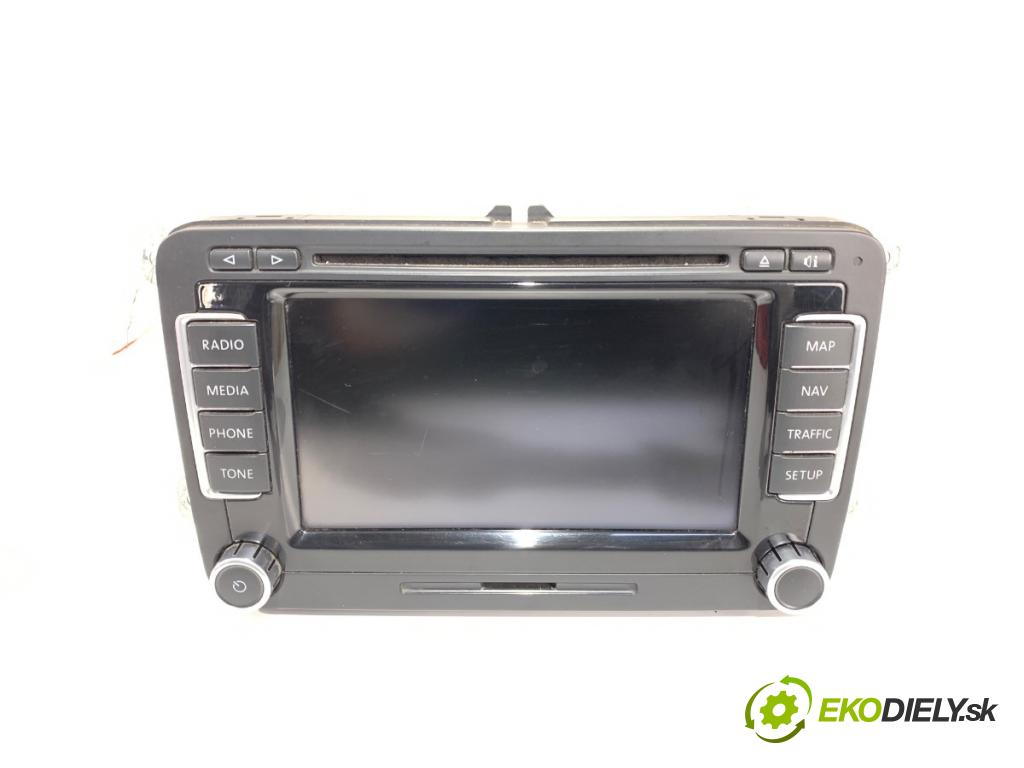 VW PASSAT B6 Variant (3C5) 2005 - 2011    2.0 TDI 103 kW [140 KM] olej napędowy 2005 - 2009  RADIO 1T0035680B (Audio zariadenie)