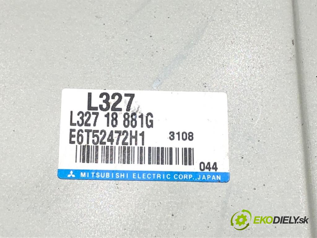 MAZDA 6 sedan (GG) 2002 - 2008    2.3 (GG3P) 122 kW [166 KM] benzyna 2002 - 2007  riadiaca jednotka Motor L32718881G (Riadiaca jednotka)