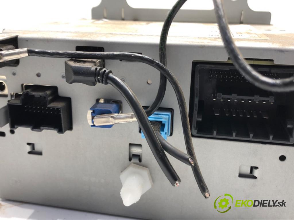 OPEL INSIGNIA A (G09) 2008 - 2017    2.0 CDTI (68) 96 kW [131 KM] olej napędowy 2008 - 2017  RADIO 22883321 (Audio zariadenie)