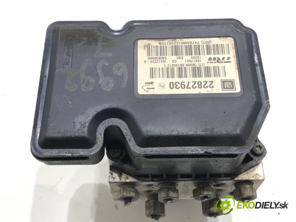 OPEL INSIGNIA A (G09) 2008 - 2017    2.0 CDTI (68) 96 kW [131 KM] olej napędowy 2008 - 2017  Pumpa ABS 22827930 (Pumpa ABS)