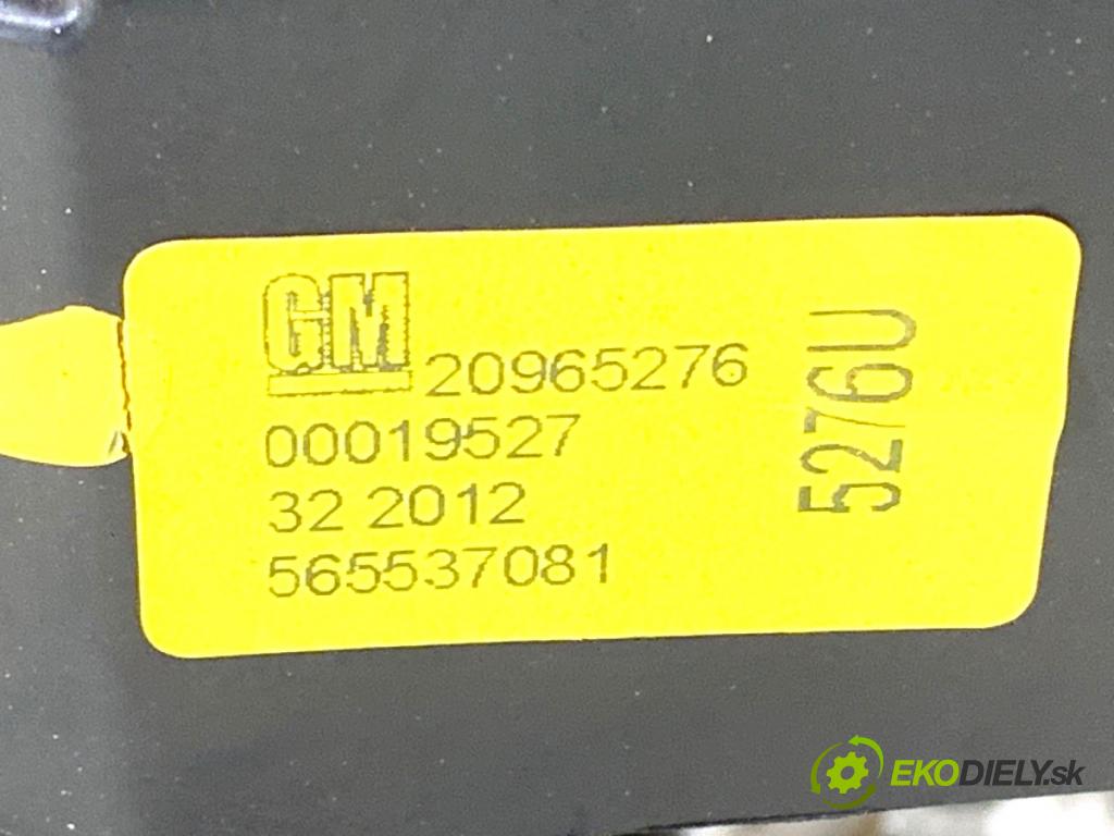 OPEL INSIGNIA A (G09) 2008 - 2017    2.0 CDTI (68) 96 kW [131 KM] olej napędowy 2008 - 2017  Kulisa 20965276 (Rýchlostná páka (kulisa))