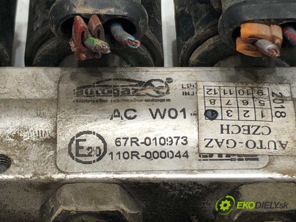 RENAULT MEGANE II (BM0/1_, CM0/1_) 2001 - 2012    1.6 16V (BM0C, CM0C) 83 kW [113 KM] benzyna 2002 - 2008  vstřikovač LPG AC W01-4