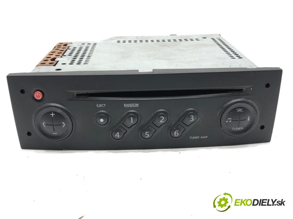 RENAULT MEGANE II (BM0/1_, CM0/1_) 2001 - 2012    1.6 16V (BM0C, CM0C) 83 kW [113 KM] benzyna 2002 - 2008  RADIO 8200256141 (Audio zariadenie)