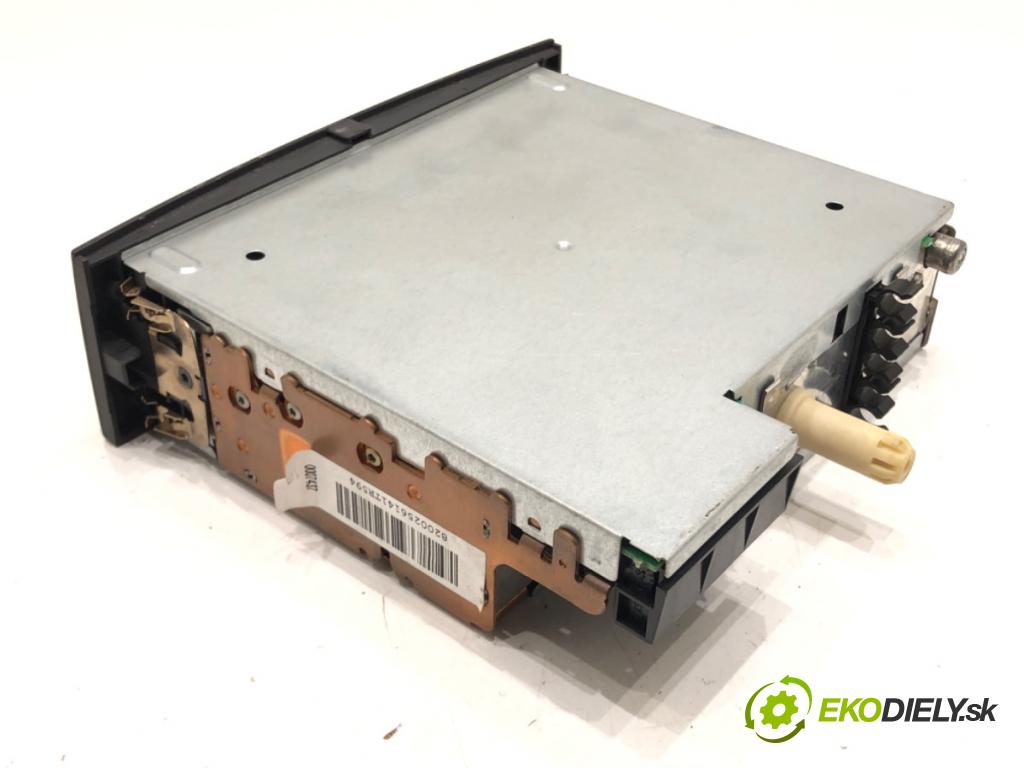 RENAULT MEGANE II (BM0/1_, CM0/1_) 2001 - 2012    1.6 16V (BM0C, CM0C) 83 kW [113 KM] benzyna 2002 - 2008  RADIO 8200256141 (Audio zariadenie)