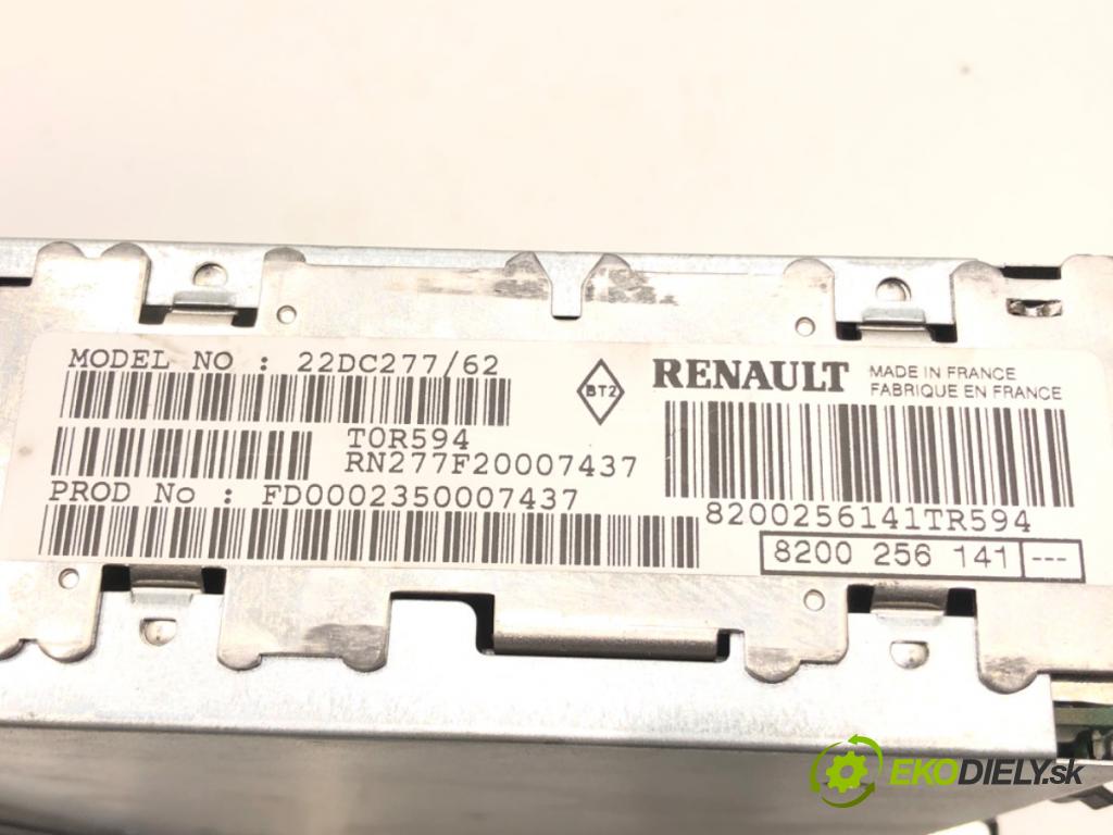 RENAULT MEGANE II (BM0/1_, CM0/1_) 2001 - 2012    1.6 16V (BM0C, CM0C) 83 kW [113 KM] benzyna 2002 - 2008  RADIO 8200256141 (Audio zariadenie)