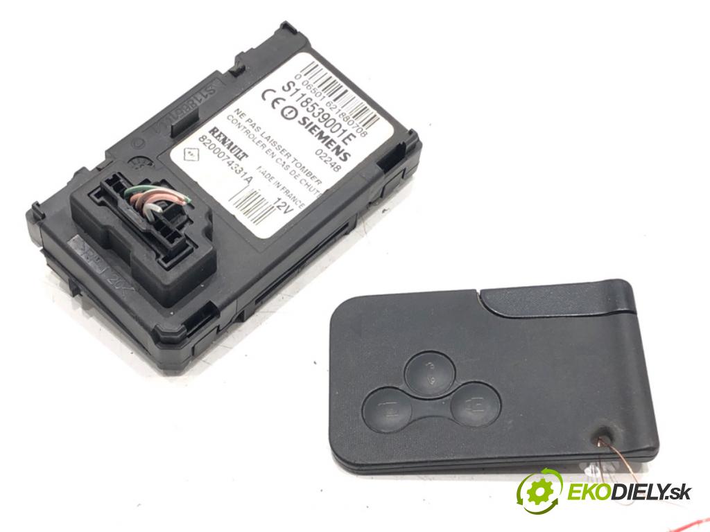 RENAULT MEGANE II (BM0/1_, CM0/1_) 2001 - 2012    1.6 16V (BM0C, CM0C) 83 kW [113 KM] benzyna 2002 - 2008  spinačka 8200074331A (Spínacia skrinka)