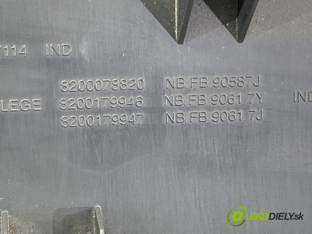 RENAULT MEGANE II (BM0/1_, CM0/1_) 2001 - 2012    1.6 16V (BM0C, CM0C) 83 kW [113 KM] benzyna 2002 - 2008  Priehradka, kastlík spolujazdca 8200078820 (Priehradka, kastlík)