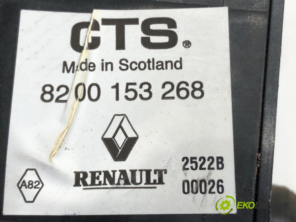 RENAULT MEGANE II (BM0/1_, CM0/1_) 2001 - 2012    1.6 16V (BM0C, CM0C) 83 kW [113 KM] benzyna 2002 - 2008  Potenciometer plynu 8200153268 (Pedál)