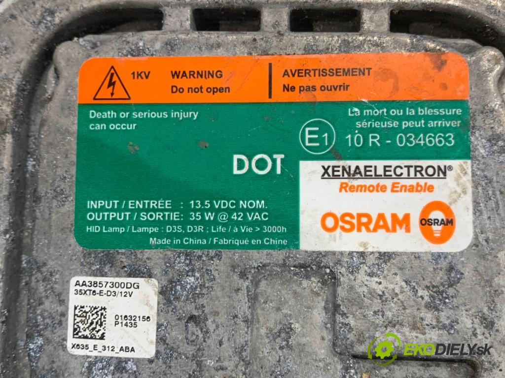 FORD USA MUSTANG coupe 2014 - 2022    2.3 EcoBoost 233 kW [317 KM] benzyna 2015 - 2022  Menič XENON AA3857300DG (Riadiaca jednotka xenónu)