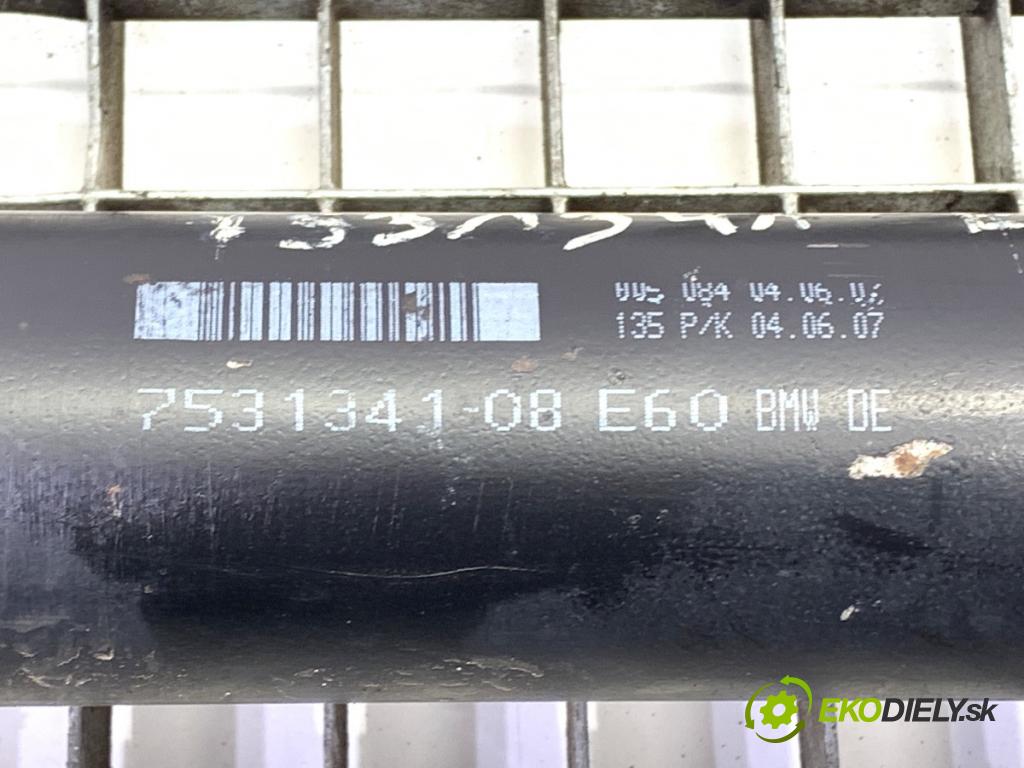 BMW 5 (E60) 2001 - 2010    530 d 160 kW [218 KM] olej napędowy 2002 - 2005  Kardaň, hriadeľ hnací zad 7531341 (Kardaňový hriadeľ)