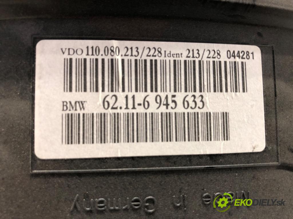 BMW 5 (E60) 2001 - 2010    530 d 160 kW [218 KM] olej napędowy 2002 - 2005  Prístrojovka 6945633 (Prístrojová doska, displej)