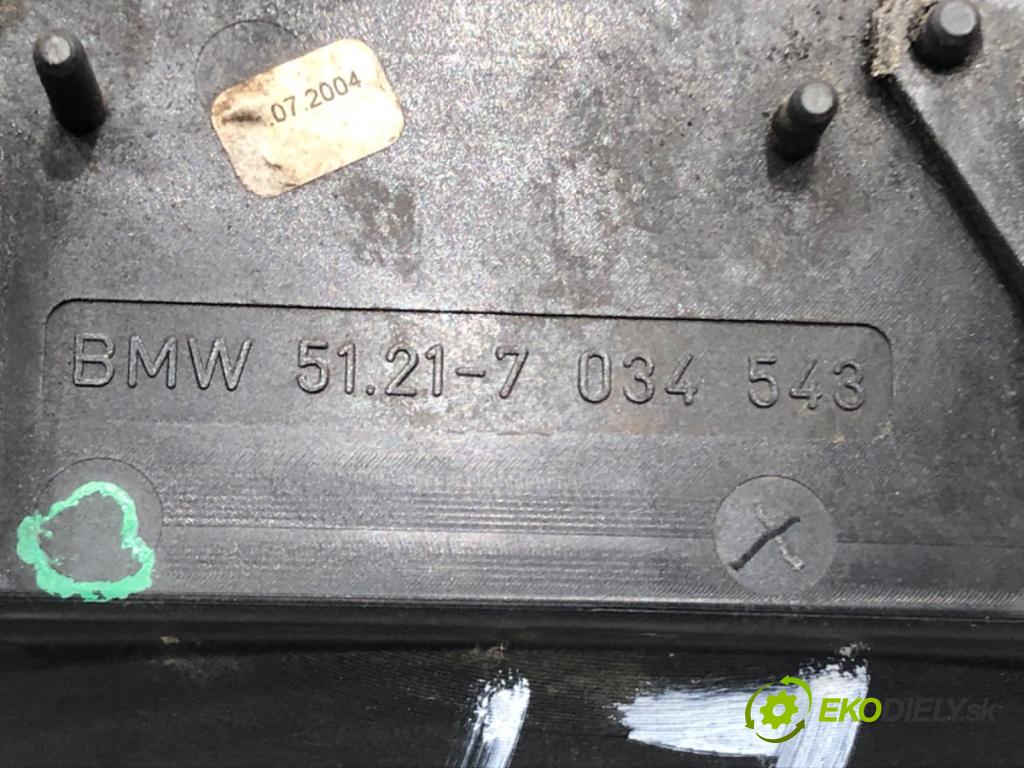 BMW 5 (E60) 2001 - 2010    530 d 160 kW [218 KM] olej napędowy 2002 - 2005  Kľučka vonkajšia ľavy zad 7034543