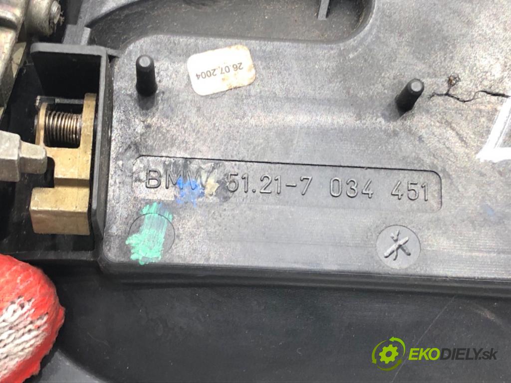 BMW 5 (E60) 2001 - 2010    530 d 160 kW [218 KM] olej napędowy 2002 - 2005  Kľučka vonkajšia ľavy predný 7034451