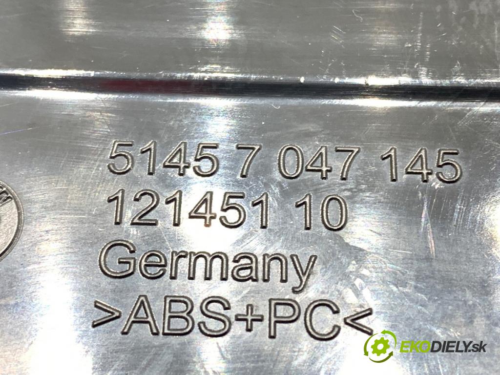 BMW 5 (E60) 2001 - 2010    530 d 160 kW [218 KM] olej napędowy 2002 - 2005  Držiak na nápoje 7047145 (Úchyt, držiak na nápoje)