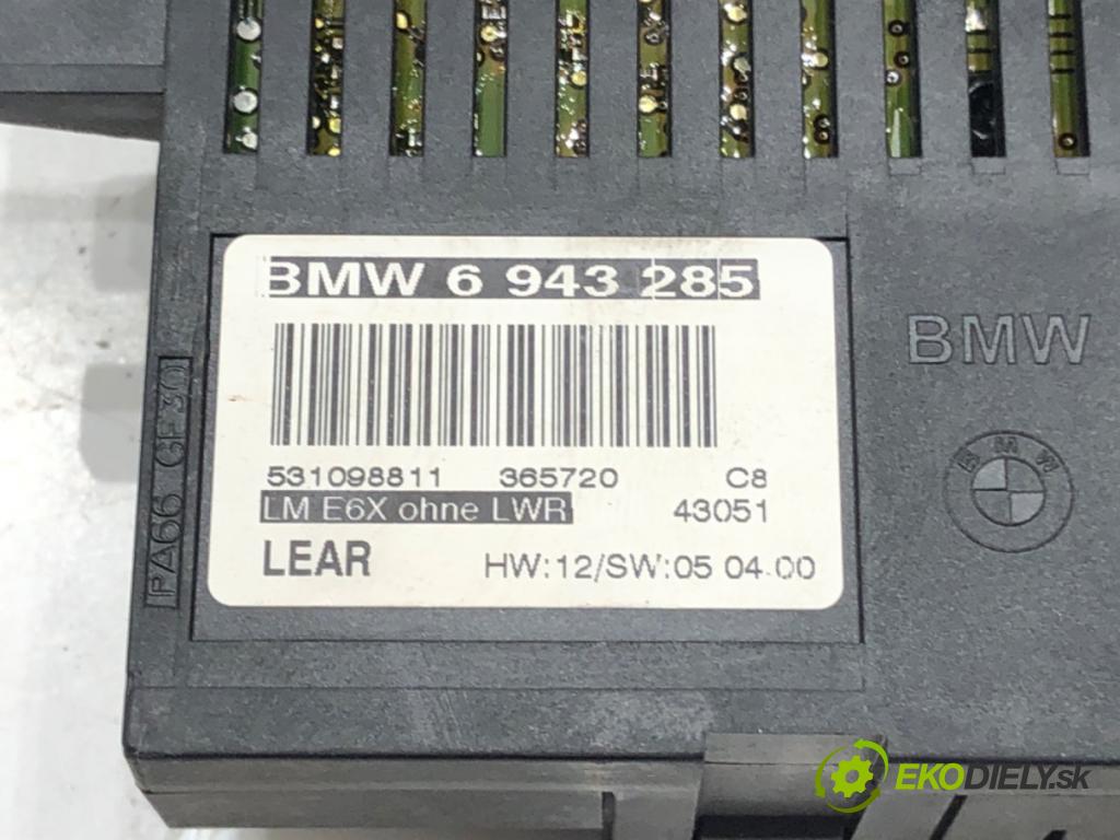 BMW 5 (E60) 2001 - 2010    530 d 160 kW [218 KM] olej napędowy 2002 - 2005  Modul svetiel 6943285 (Riadiaca jednotka ostatné)
