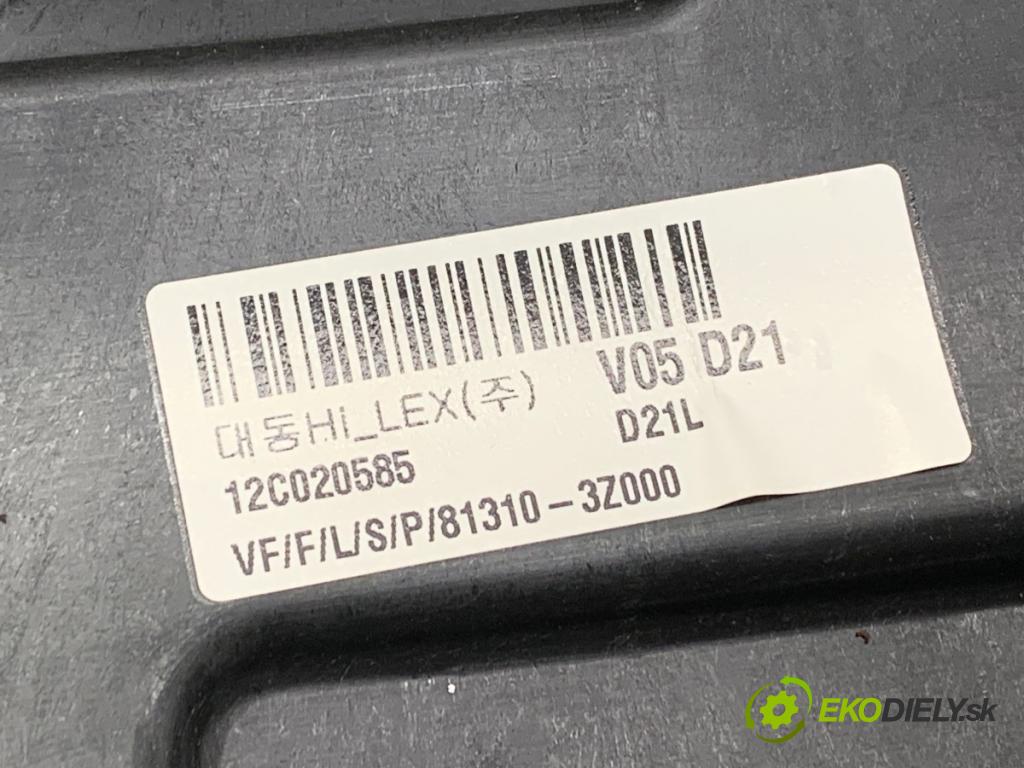 HYUNDAI i40 I (VF) 2012 - 2022    1.7 CRDi 100 kW [136 KM] olej napędowy 2012 - 2022  mechanismus okna levý přední část 81310-3Z000