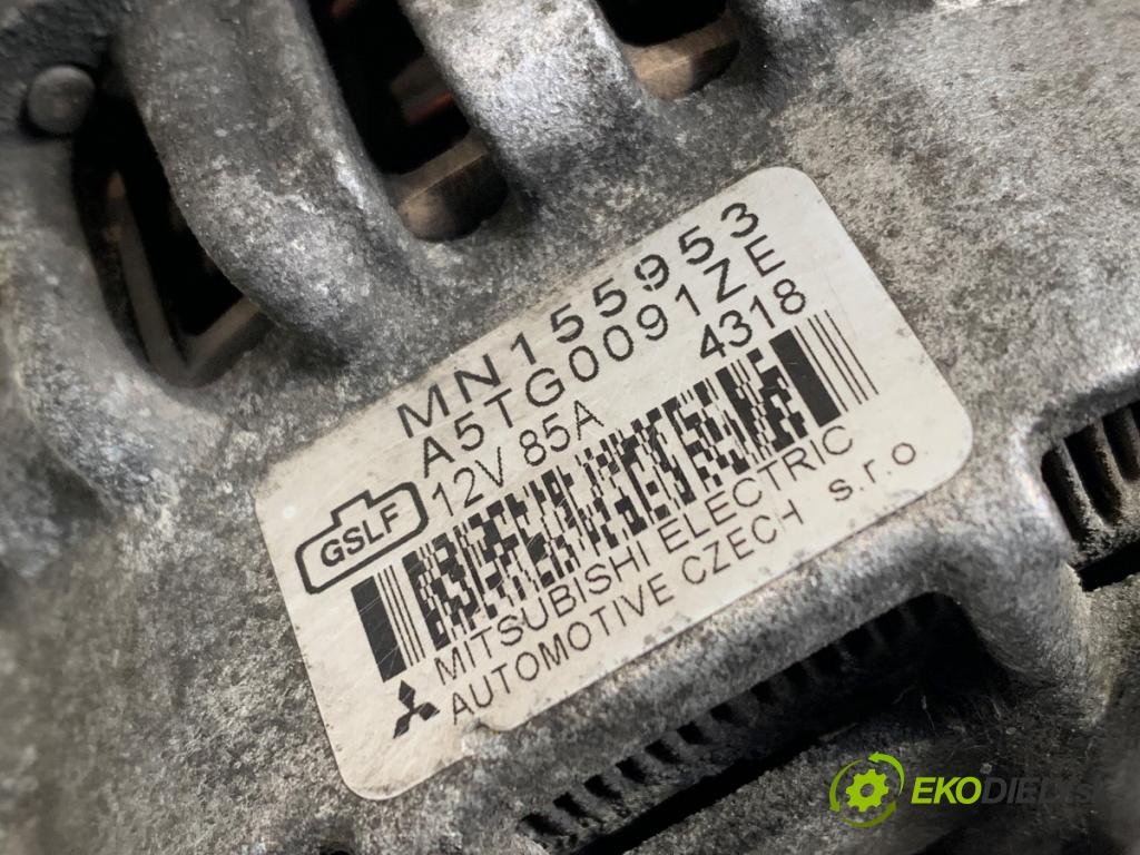 SMART FORFOUR (454) 2004 - 2006    1.1 (454.030) 55 kW [75 KM] benzyna 2004 - 2006  Alternátor MN155953 (Alternátor)